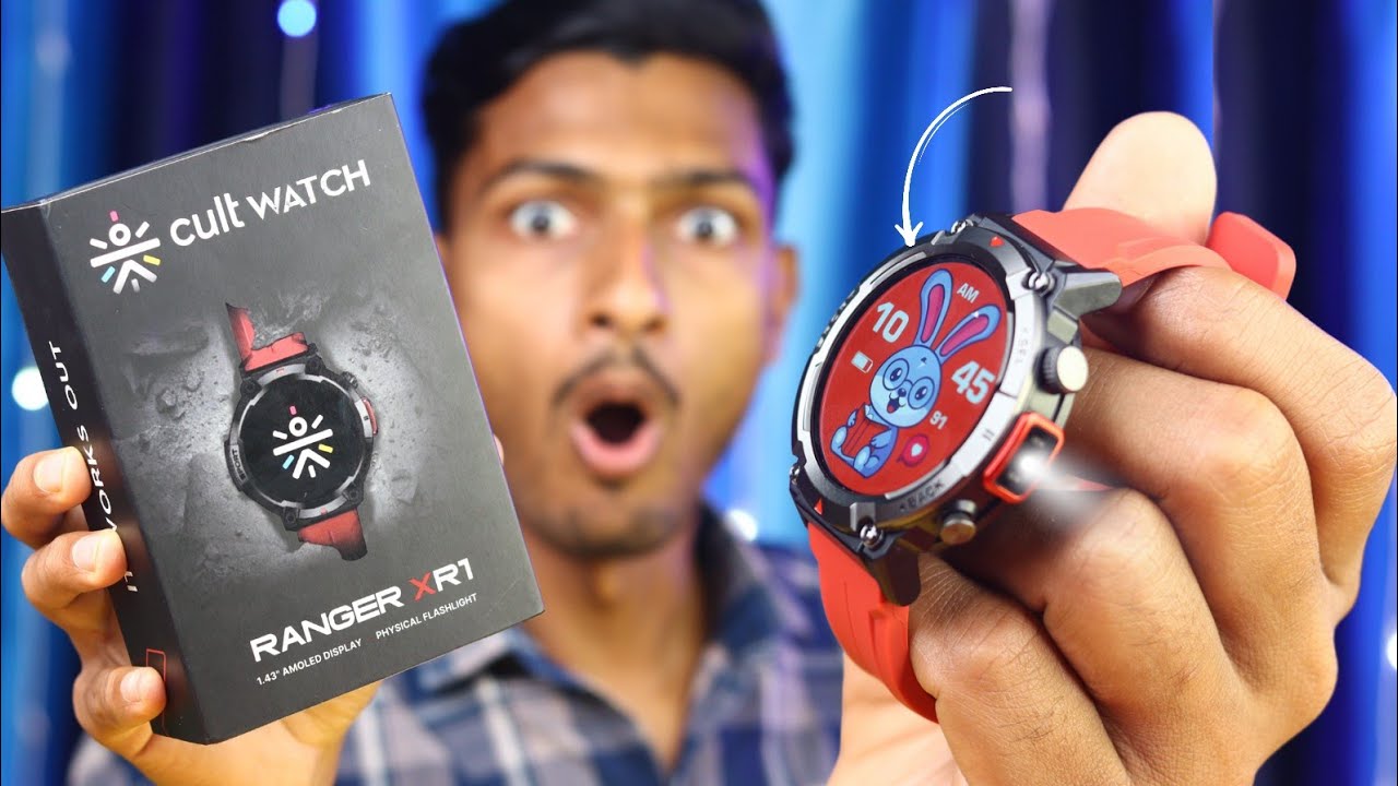 Cult Ranger XR1 Smartwatch Unboxing and Review in Hindi - YouTube