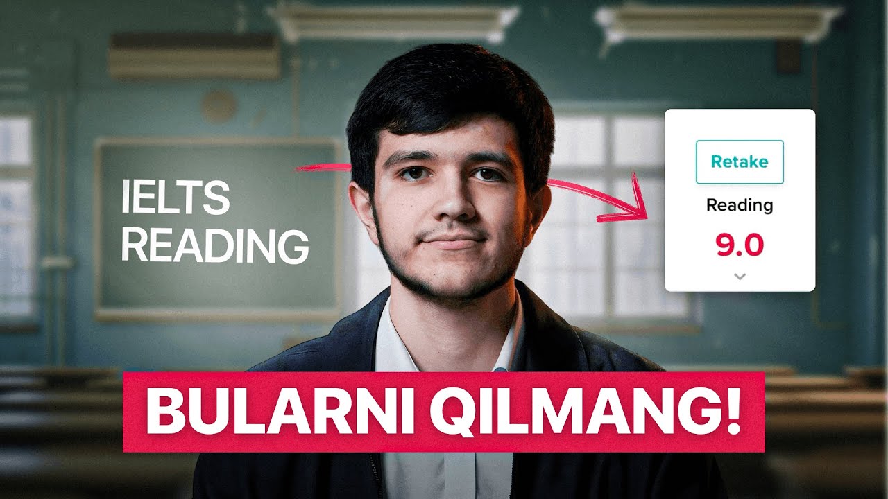 Bu darsni ko'rmasdan IELTS topshirmang! | Adxambek Ismoilov 9.0