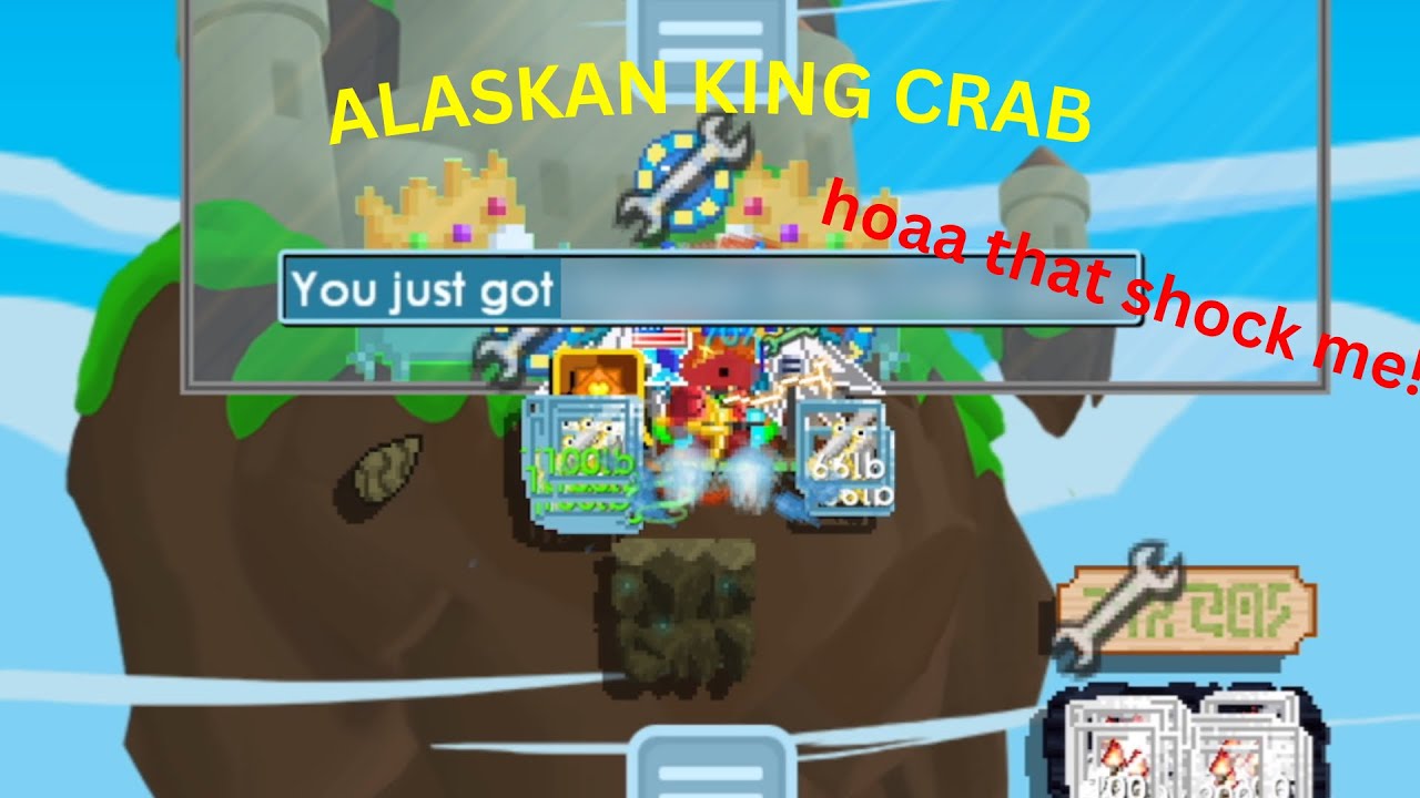 Gacha Alaskan King Crab growtopia YouTube