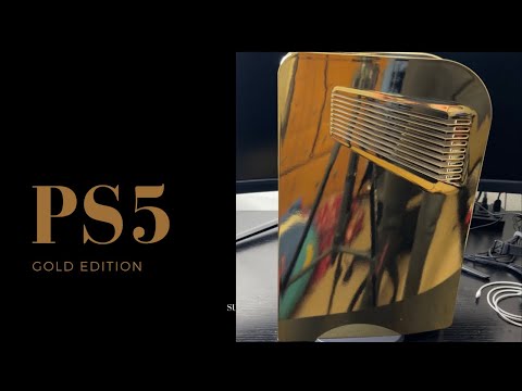 This #PS5 #Faceplate is Golden 