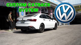 2024 VW JETTA GLI Best Exhaust Sound MK7 RIP GTI STRAIGHT PIPE CATBACK