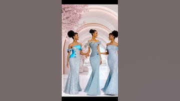 Frozen Elegance: The Icy-Blue Couture Gown