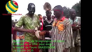 TOGO/Malgré la pression et l'intimidation,la population de Danyi dans la rue pour le départ de Faure