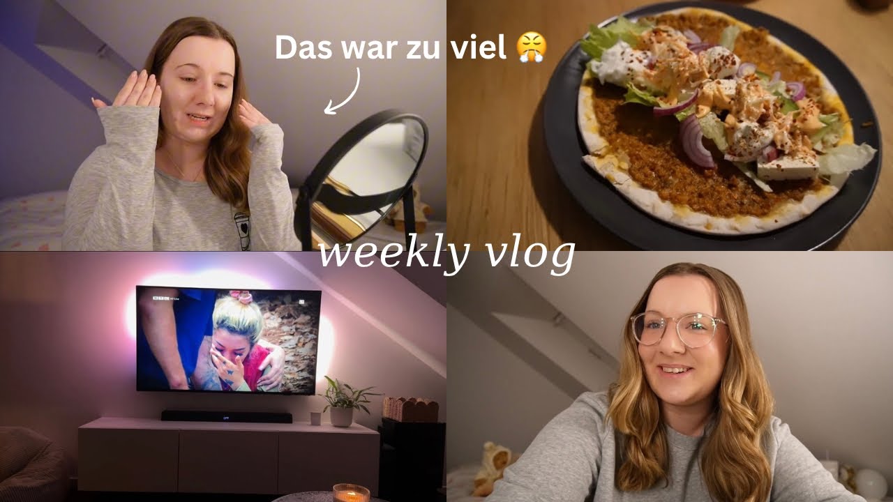 WEEKLYVLOG 🎀 | Kleiner Alltagsstress diese Woche 😤
