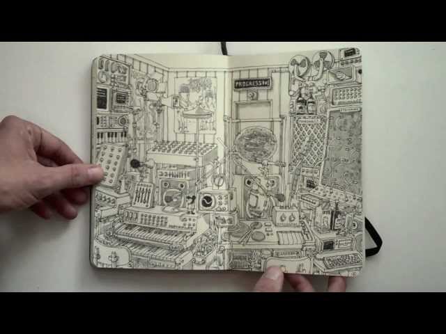 Breaking in a new moleskine sketchbook! : r/drawing