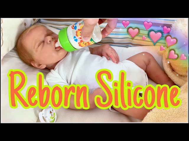 BEBÊ REBORN JORDAN DE SILICONE SOLIDO CHEGOOU!!! GABI REBORN 