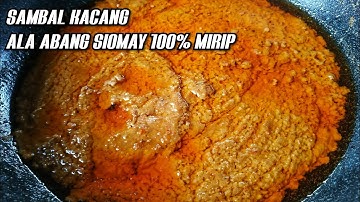 RESEP SAMBAL KACANG SIOMAY DAN BATAGOR ASLI DARI PENJUALNYA | BUMBU KACANG SIOMAY BATAGOR CILOK