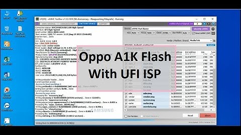Oppo A1K Restart Problem Solved with UFI ISP Method