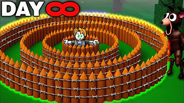I Made the BIGGEST AFK Base in 99 Nights in the Forest!