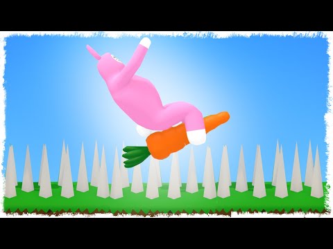 Видео: НЕРВНЫЙ СРЫВ ИЗ-ЗА МОРКОВКИ!!! SUPER BUNNY MAN!!! (ЧАСТЬ 1)