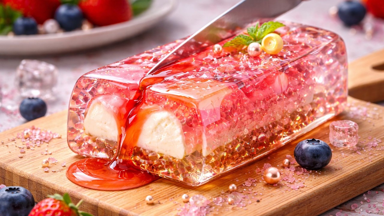 Which Ice Cream Glass Bar Would You Cut First? 🍨 Ultimate ASMR Experience