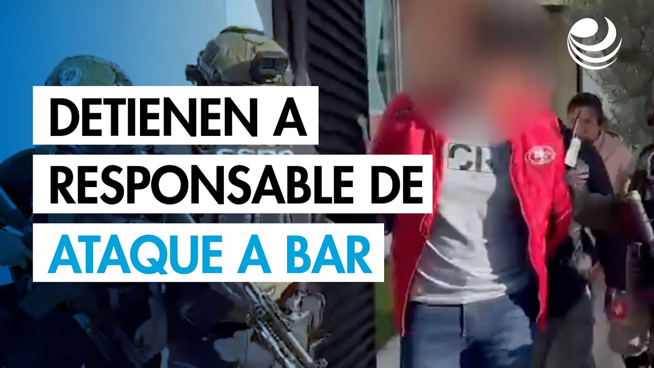Detienen a responsable de la masacre en el bar "Los Cantaritos" - YouTube
