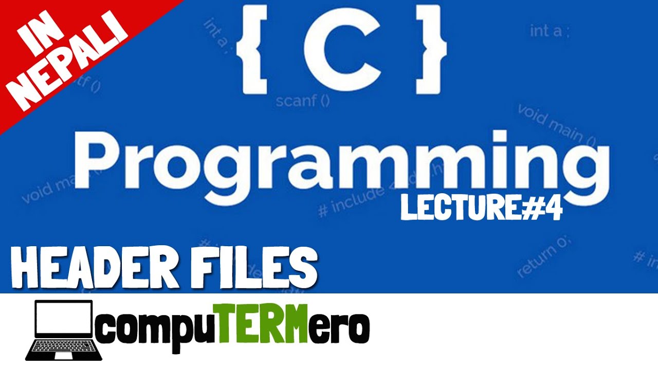Header File in C || C programming || #lecture 4 - YouTube