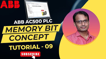 ABB PLC Programming Tutorial 9 - Memory Bit Concept in ABB Automation Builder - CODESYS