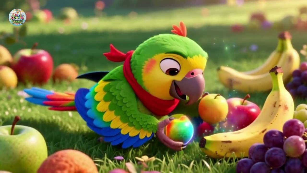 Wooden Alphabet Fruit Board 🍎🔤 | Fun Kids ABC & Fruit Learning Video | Preschool Educational Video