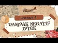 Dampak Negatif IPTEK tugas ppkn