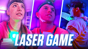 LASER GAME GÉANT DANS WEBEDIA ENTRE YOUTUBEURS ! (Ft. plein de potes)
