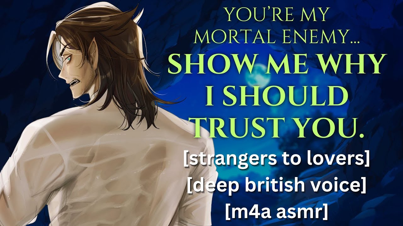 Пленный оборотень влюбляется в тебя (Охотник на оборотней) [M4A ASMR][враги в любовники][глубокий...