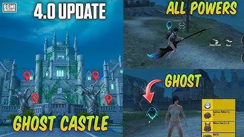 🔥BGMI NEW 4.0 UPDATE - Magical Horror Ghost Mode | All New Features & Powers #pubgmobile#bgmi #viral