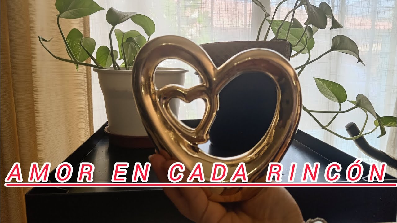 💖 💖 Decorando con Amor simple mi hogar para san Valentín. 💖 💖 
