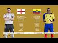 Pro Evolution Soccer 6 Remake Season 2006-2007: INGLATERRA x EQUADOR #playstation5 #gameplay #pes6