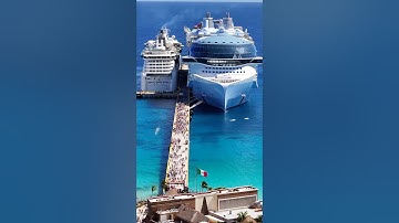 Big Size Difference between Icon of the Seas and Radiance of the Seas 😮🛳️💦