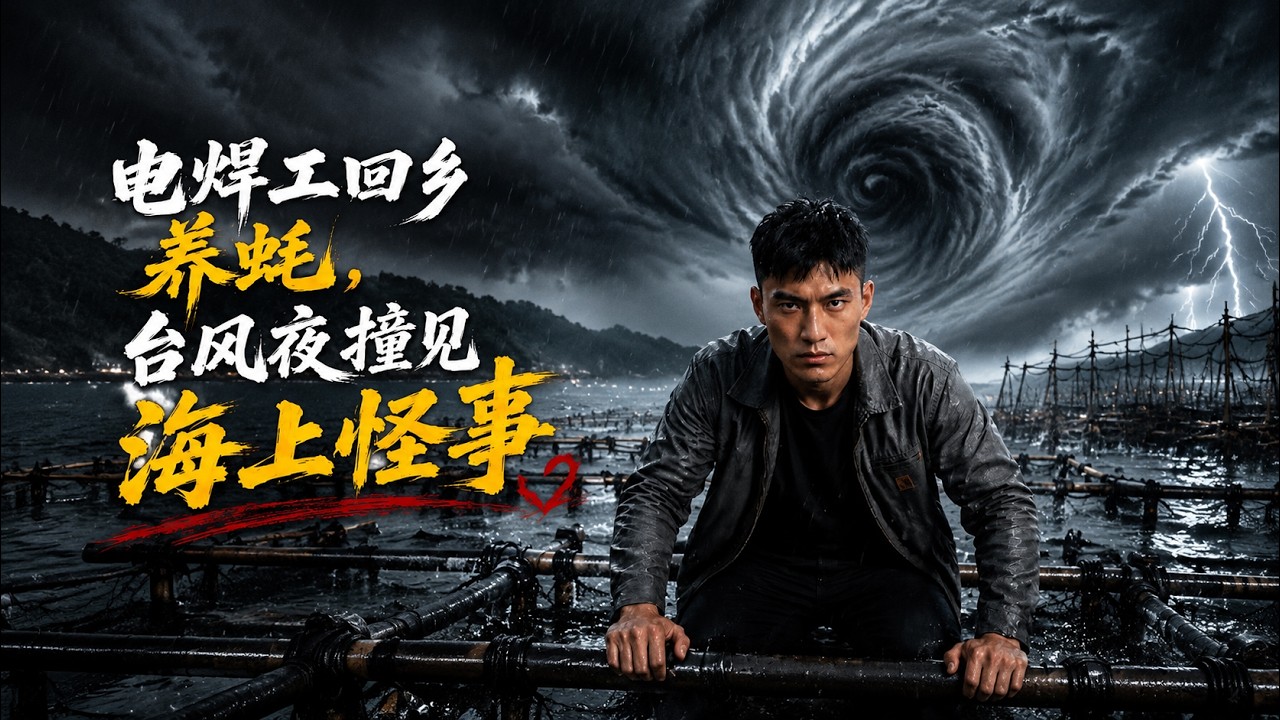 電焊工回鄉養蠔，颱風夜撞上海上怪事