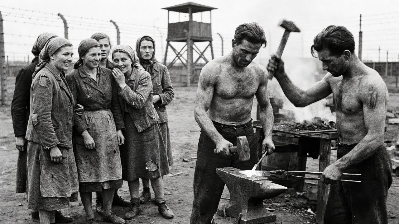 « Jamais Vu Des Hommes Comme Ça ! » — Prisonnières Allemandes Fascinées Par Des Forgerons Français
