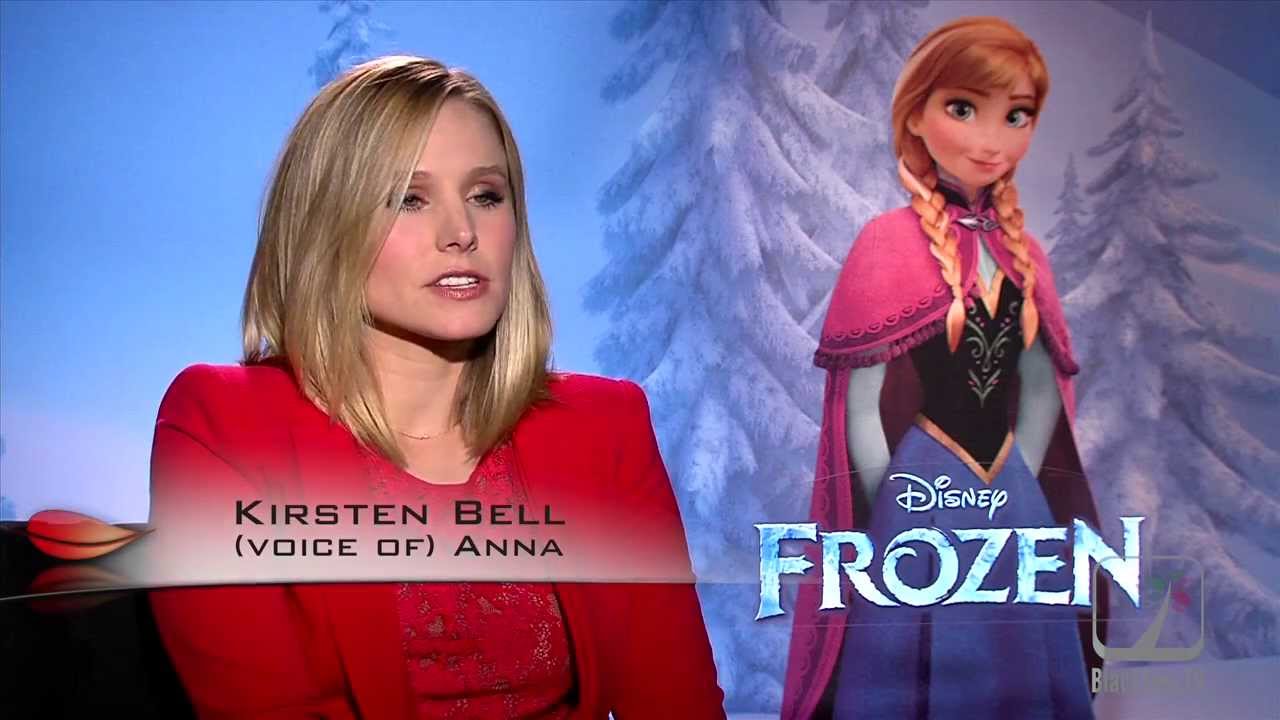 FROZEN interview w/ Kristen Bell