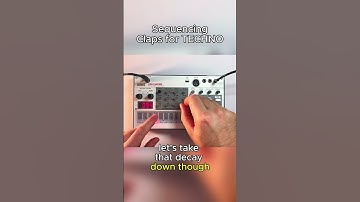 Easy Clap sequence for techno | Korg Volca Sample #dawless #technolovers #korg #volca #sampling