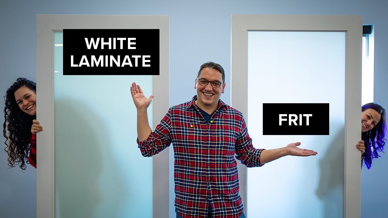 Primed Stile & Rail Doors: 5 Glass Options