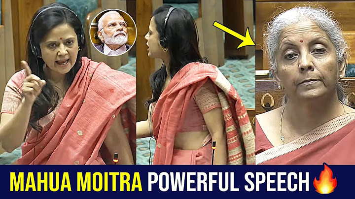 Mahua Moitra Speech In The Lok Sabha | Nirmala Sitharaman | Income Tax | TMC | BJP | News Buzz