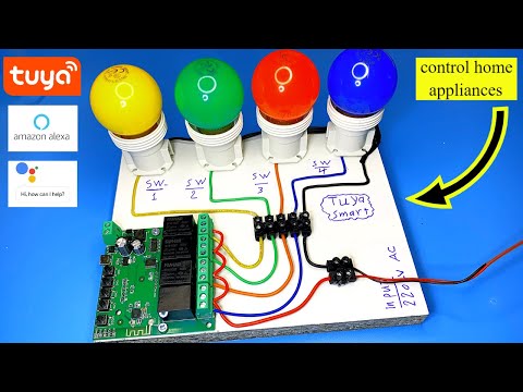 how to make, smart home, control system, mobile phone control, tuya smart