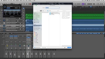 Tutorial #4: Part 2 "Importing Multi-tracks into Logic Pro"