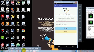 Android Studio Login and quiz random questions (DEMO)
