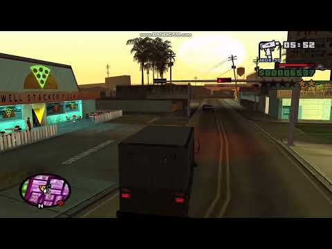 GTA SA - Home invasion - Funny moments with Ryder