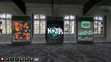 Graffiti Hall | RSET + Reality Cloud Studio powered by HxDR