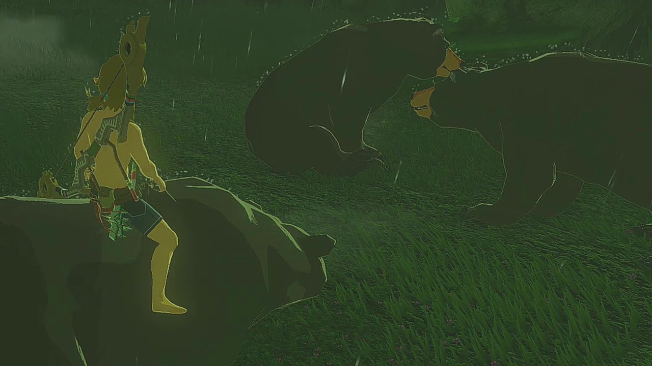 【くまべあ】ゼルダの伝説＆オクトパストラベラー ブレワイ】依頼を受けて、ハイラルの中でくらいクマと共生してみた