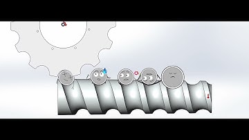 Timing Screw #mechanism #3ddesign #caddesign #mechanic #engineering #humor