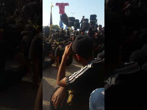 موكب دمعة رقية يدخل السماوة الرادود امجد الكريدي