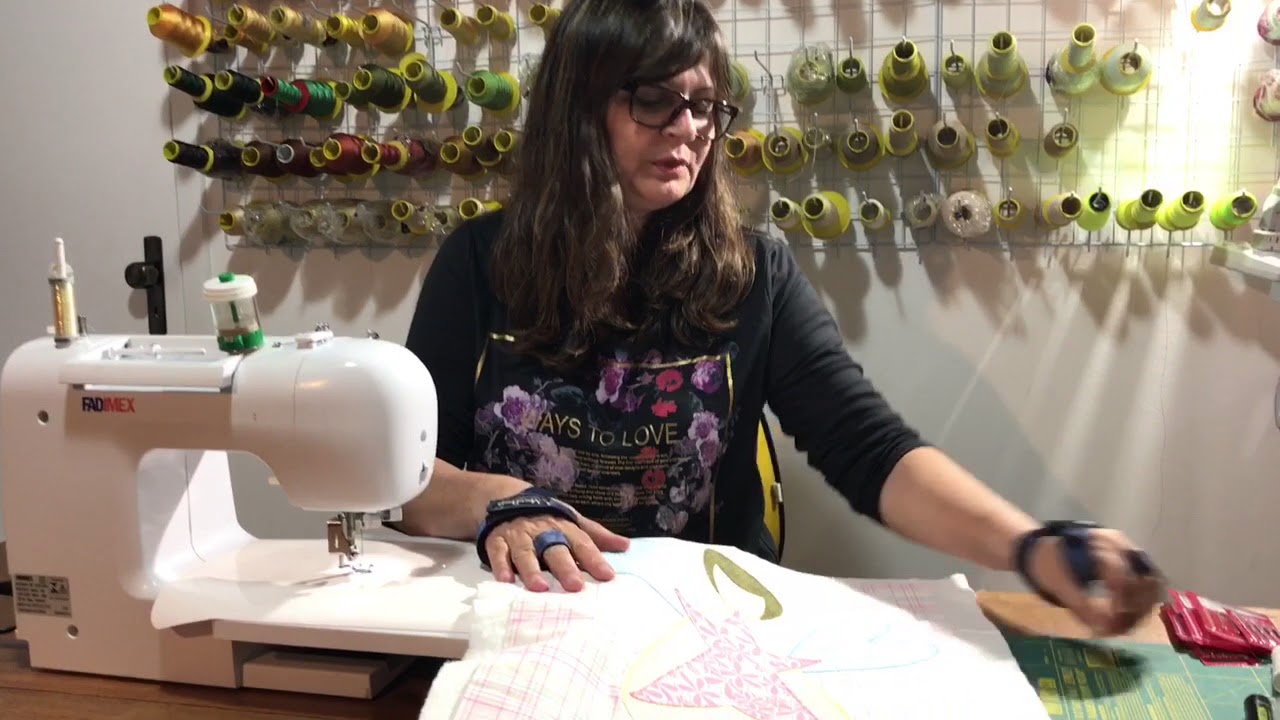 Vídeo 219 de #365 Vídeos de Quilting - Quilting em aplicação - YouTube