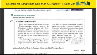 A2 Niveau . Seite 234 Lektion 11.... Nachbarschaftshilfe .