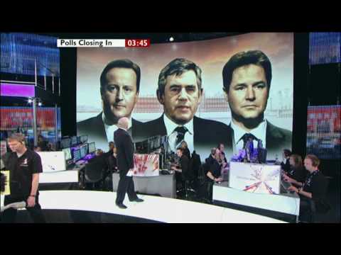 BBC Coverage: UK Election Night 2010 opening