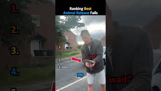 Ranking Best Animal Release Fails