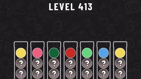 Ball Sort Puzzle Level 413 #ballsortpuzzle #ballsortpuzzlegameplay #puzzlegame #mobilegames