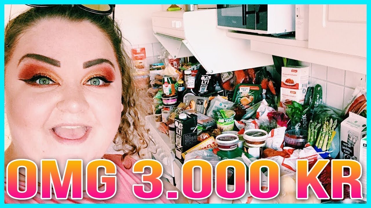 STORHANDLA MAT MED MIG FÖR 3.000KR | GALET MYCKET MAT!