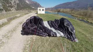Pilastro backwards landing by Dom.e Wingsuit 2,104 views 11 months ago 3 minutes, 7 seconds