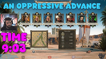 An Oppressive Advance | Under 55 Minutes (9:03) | Stronghold Crusader Definitive Edition