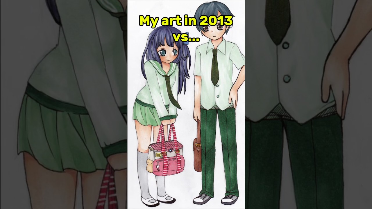 My art in 2013 vs 2025 🤯