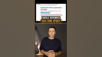 Google November 2024 Core Update✨ According to the article on SearchEngines #seo #google #update